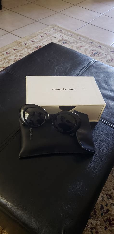 acne studios clout goggles